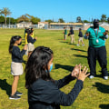 Family Fun Activities at the Start and Finish Line of the Fun Run in Glendale, California